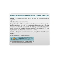 SRI SRI AYURVEDA Deep-SLP Sleep Well Tablets - Sri Sri - 10 Tablets