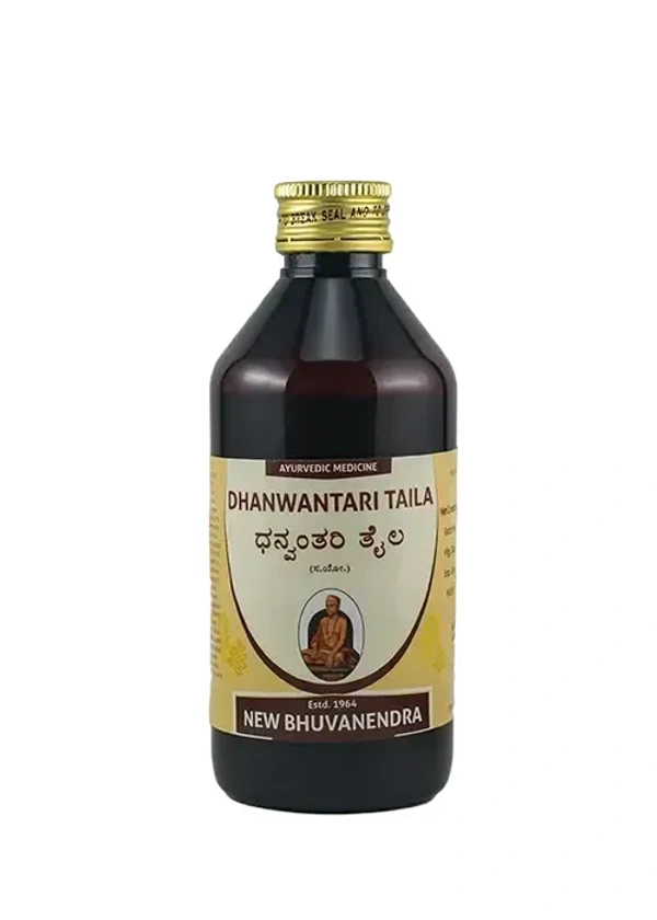 NEW BHUVANENDRA  Dhanwantari Tail - New Bhuvanendra  - 200Ml