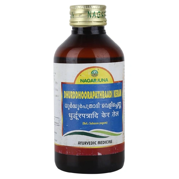 NAGARJUNA  Dhurddhoorapathraadi Tail - Nagarjuna - 100ml