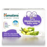 HIMALAYA DRUGS Baby Extra Moisturizing Soap - Himalaya - 125g