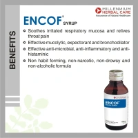 MILLENNIUM HERBALS Encof Syrup - Millennium - 100ml