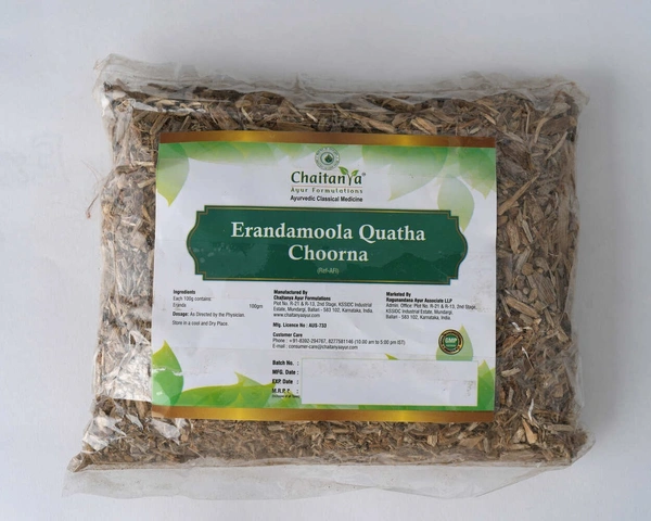 CHAITANYA Erandamoola Kwatha Churna - Chaitanya - 100gm
