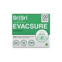 SRI SRI AYURVEDA Evacsure Laxative Tablets - Sri Sri - 10 Tablets
