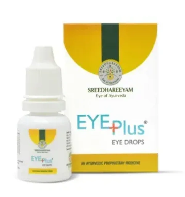 SREEDHAREEYAM Eye Plus Eye Drops - Sreedhareeyam - 10Ml