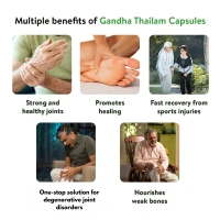 Kerala Ayurveda Gandha Thailam Capsules - Kerala  - 100Capsules