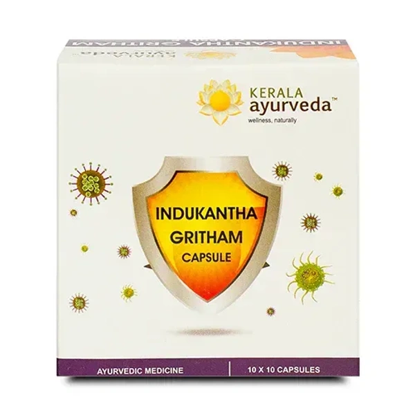 Kerala Ayurveda Indukantha Gritha Capsules - Kerala - 10Capsules
