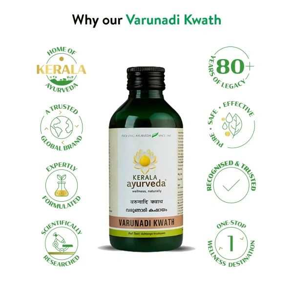 Kerala Ayurveda Varunadi Kwath - Kerala  - 200ml