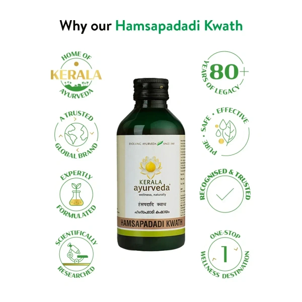Kerala Ayurveda Hamsapadadi Kwath - Kerala  - 200ml