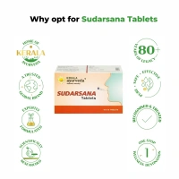  Kerala Ayurveda Sudarshana Tablets - Kerala  - 100Tablets