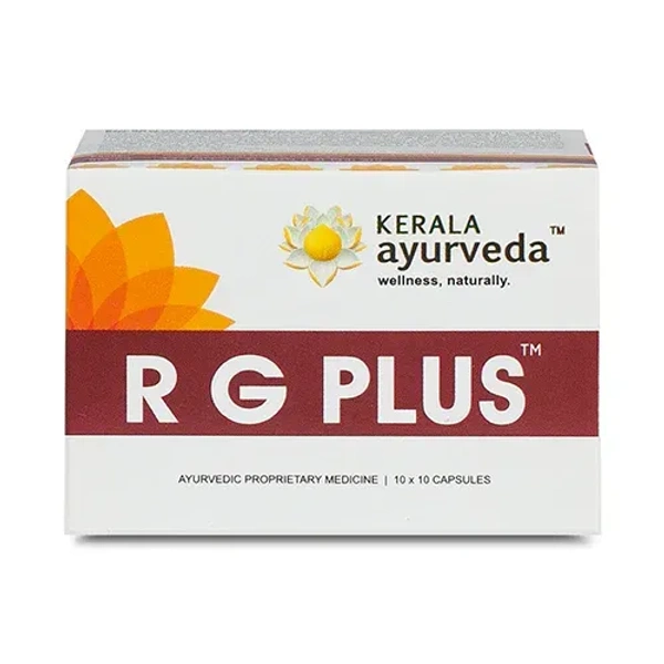 Kerala Ayurveda Rg-Plus Capsules - Kerala  - 100Capsules