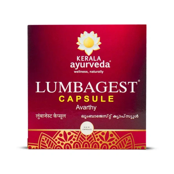 Kerala Ayurveda Lumbagest Capsule - Kerala  - 100Capsules