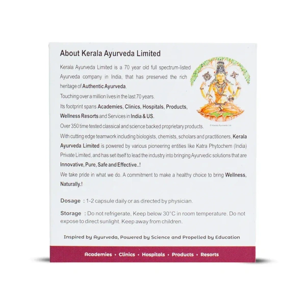 Kerala Ayurveda Lumbagest Capsule - Kerala  - 100Capsules