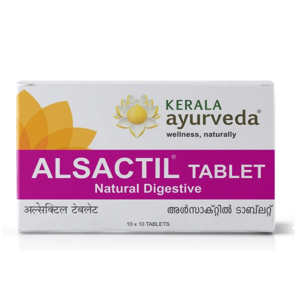 Kerala Ayurveda Alsactil Tablet - Kerala  - 100Tablets