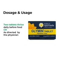  Kerala Ayurveda Glymin Tablets - Kerala  - 100Tablets