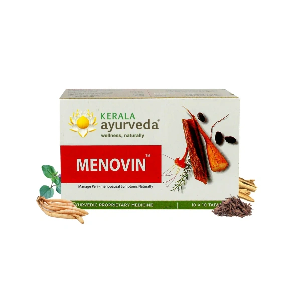 Kerala Ayurveda Menovin Tablets - Kerala  - 10Tablets