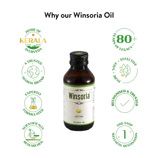  Kerala Ayurveda Winsoria Oil - Kerala - 100ml
