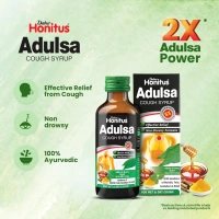 DABUR INDIA LIMITED Honitus Adulsa Cough Syrup - Dabur - 200ml