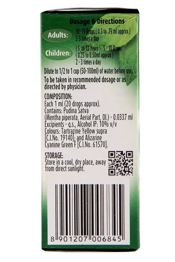 DABUR INDIA LIMITED Pudin Hara Active Syrup - Dabur  - 30Ml