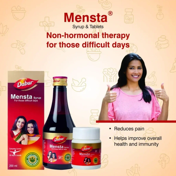 DABUR INDIA LIMITED Mensta Syrup - Dabur  - 200Ml