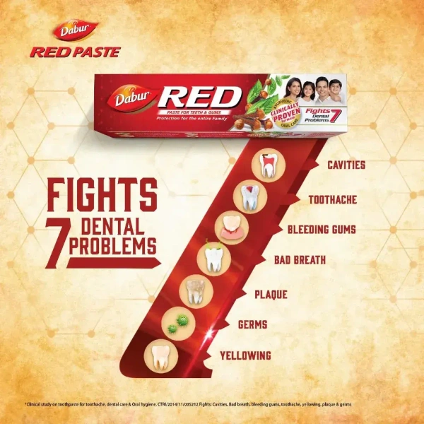 DABUR INDIA LIMITED Dabur Red Tooth Paste  - 300gm