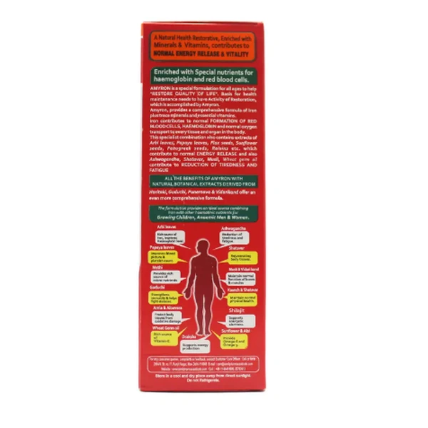 AIMIL PHARMACEUTICAL Amyron Syrup - Aimil - 200Ml