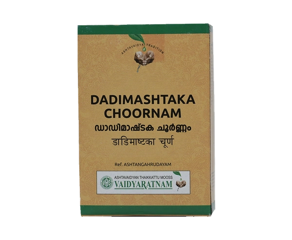 VAIDYARATHNAM Dadimashtakam Churna - Vaidyaratnam - 50Gm