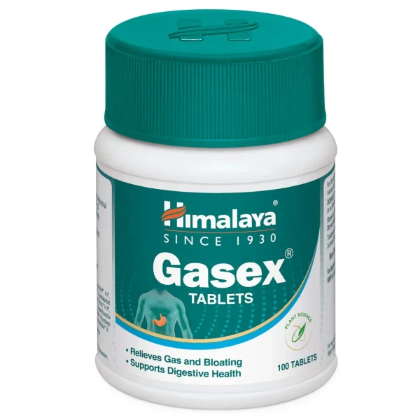 HIMALAYA DRUGS Gasex Tablet - Himalaya - 100Tablets
