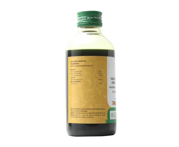 VAIDYARATHNAM Vachalasunadi Kera Tail - Vaidyaratnam - 200Ml