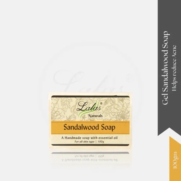 LALA DAWASAZ PVT LTD Sandalwood Handmade Soap - Lalas - 100G