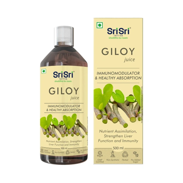 SRI SRI AYURVEDA Giloy Juice - Sri Sri - 500Ml