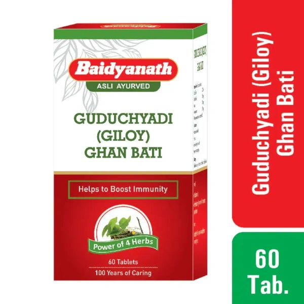 BAIDYANATH Guduchyadi Ghan Bati - Baidyanath - 60Tablet