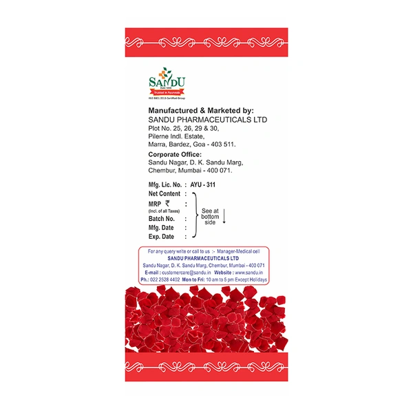 SANDU BROTHERS Gulkand - Sandu  - 400Gm