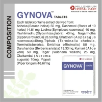 MILLENNIUM HERBALS Gynova Tablet - Millennium - 10Tablets