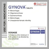 MILLENNIUM HERBALS Gynova Tablet - Millennium - 10Tablets