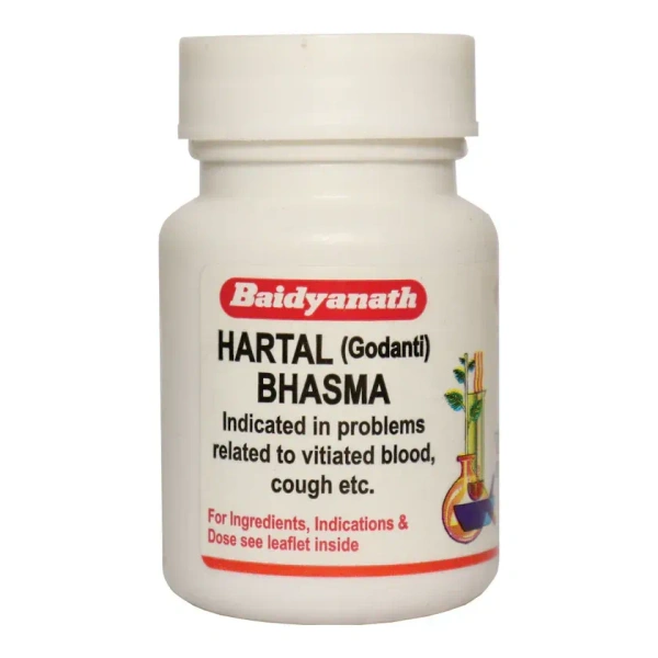 BAIDYANATH  Hartal (Godanthi) Bhasma - Baidyanath - 10gm