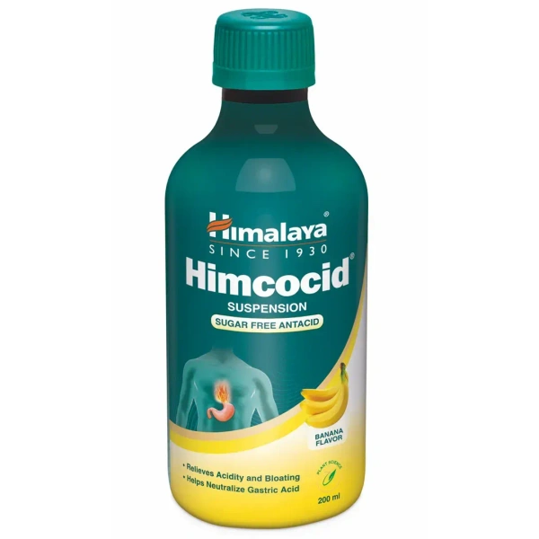 HIMALAYA DRUGS Himcocid Syrup(Banana) - Himalaya - 200Ml