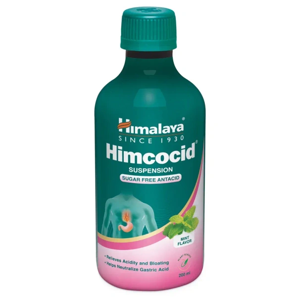 HIMALAYA DRUGS Himcocid Syrup (Mint) - Himalaya - 200Ml