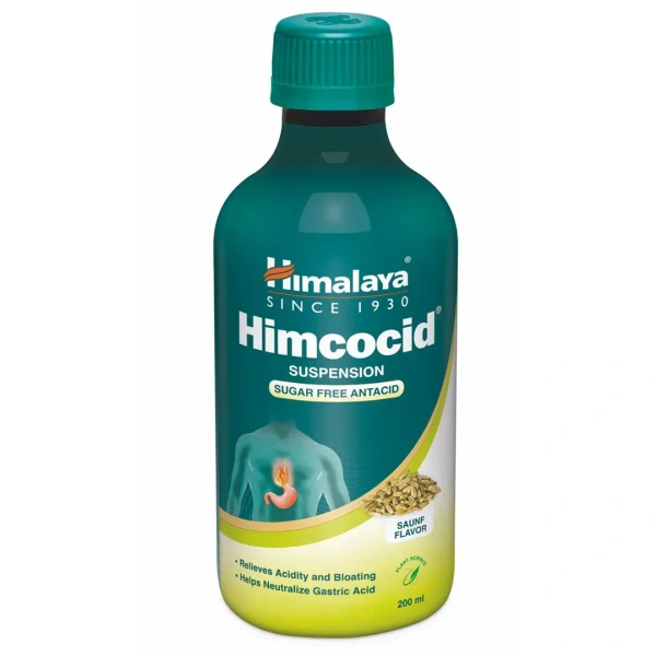 HIMALAYA DRUGS Himcosid Sugar Free Syrup (Saunf) - Himalaya - 200Ml
