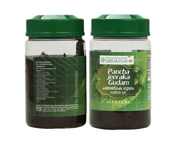 VAIDYARATHNAM Panchajeeraka Gudam - Vaidyaratnam - 250Gm