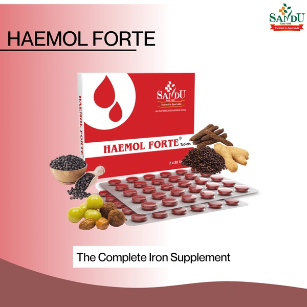 SANDU BROTHERS Haemol Forte Tablet - Sandu  - 30 Tablets