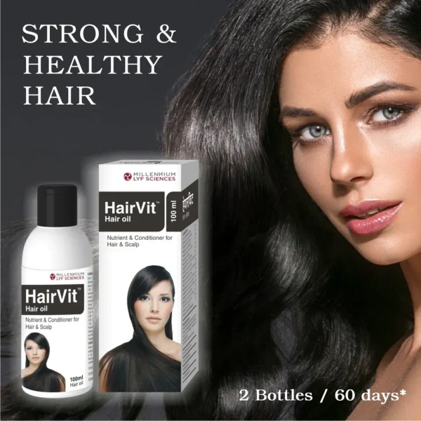 MILLENNIUM HERBALS Hairvit Oil - Millennium - 100ml