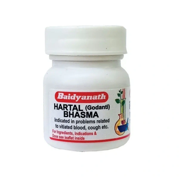 BAIDYANATH  Hartal (Godanthi) Bhasma - Baidyanath - 10gm