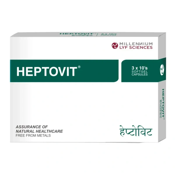 MILLENNIUM HERBALS Heptovit Capsule - Millennium - 10Capsules