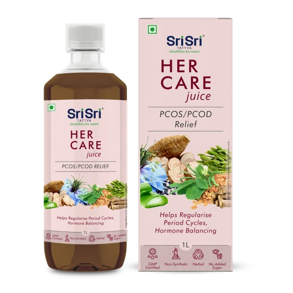 SRI SRI AYURVEDA Her Care Juice - Sri Sri - 1L