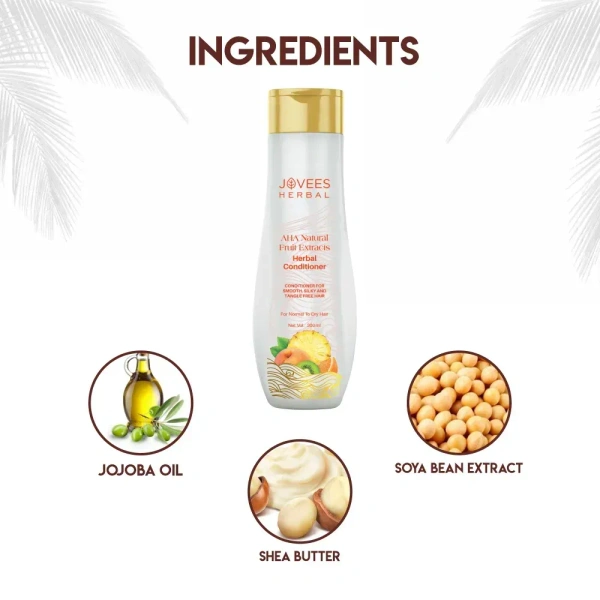JOVEES HERBAL CARE  AHA Natural Fruit Extracts Herbal Conditioner - Jovees - 150ml