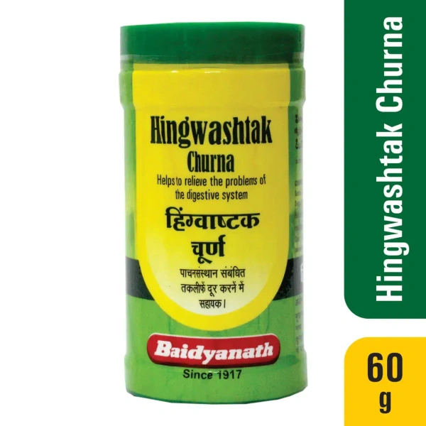 BAIDYANATH  Hingwashtak Churna - Baidyanath - 60gm