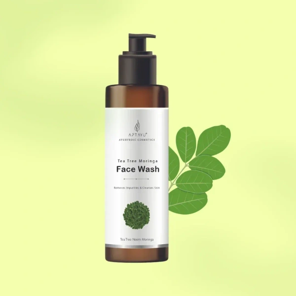 APTAYU Tea Tree Moringa Face Wash Aptayu - 100Ml