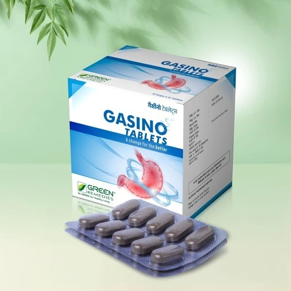 GREEN REMEDIES Gasino Tablet - GREEN REMEDIES - 100Tablet