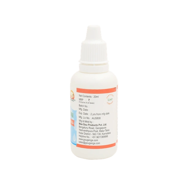 MAA GOU PRODUCTS LTD Gou Ganga Nasa Sanjivini Drops - Maa Gou - 20Ml