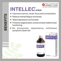 MILLENNIUM HERBALS Intellec Syrup - Millennium - 100ml